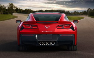 Chevrolet Corvette rear end