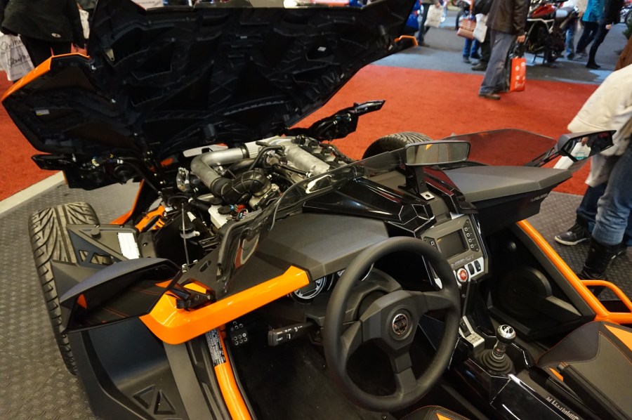 In more familiar territory (Polaris Slingshot)